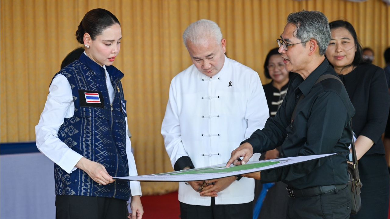 “ซาบีดา”ตรวจความพร้อมเตรียมรับเสด็จฯ พิธียกเสาเอกพระเมรุมาศ “พระพันปีหลวง”