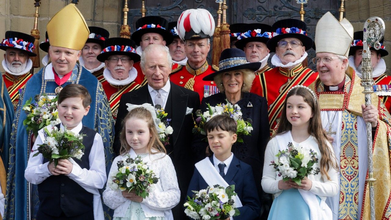 กษัตริย์ชาร์ลส์ที่ 3 เสด็จร่วมพิธีอีสเตอร์ที่พระราชวังวินด์เซอร์