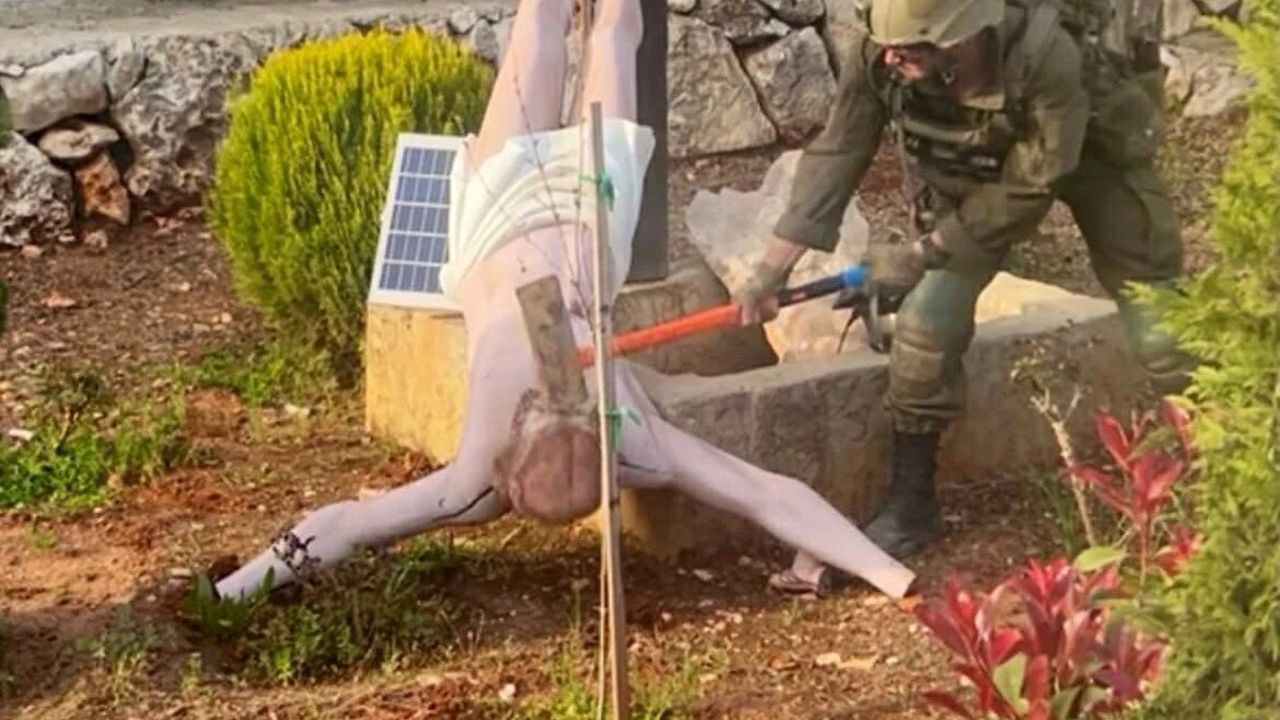 กองทัพอิสราเอลยอมรับ ภาพทหารใช้ค้อนทุบ 