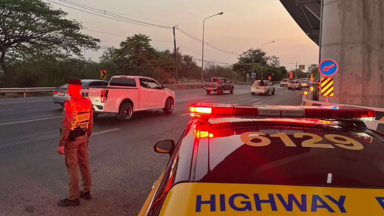 ตำรวจเข้มงวดสงกรานต์ พบผู้กระทำผิดเมาแล้วขับ 2,617 ราย