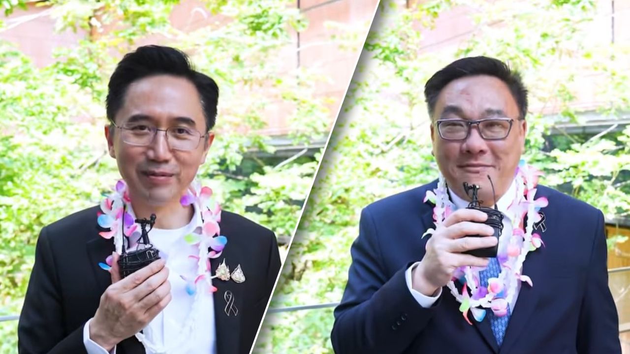 “ยศชนัน-จุลพันธ์” นำ สส.เพื่อไทย อวยพรปีใหม่ ปีนี้เจอวิกฤตพลังงาน ก็ขอให้ผ่านพ้น