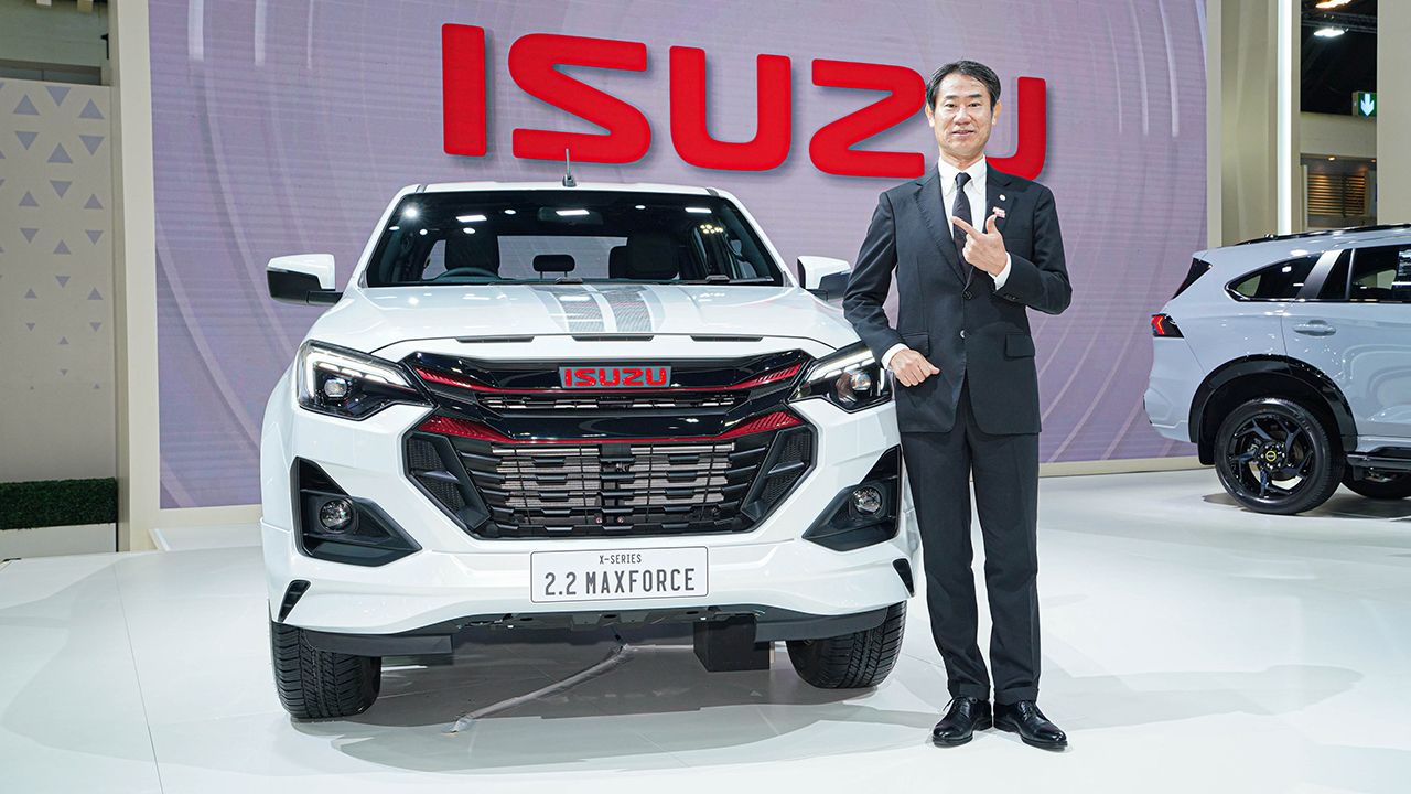 อีซูซุยืนยันรถ D-Max และ MU-X รองรับน้ำมันไบโอดีเซล B20