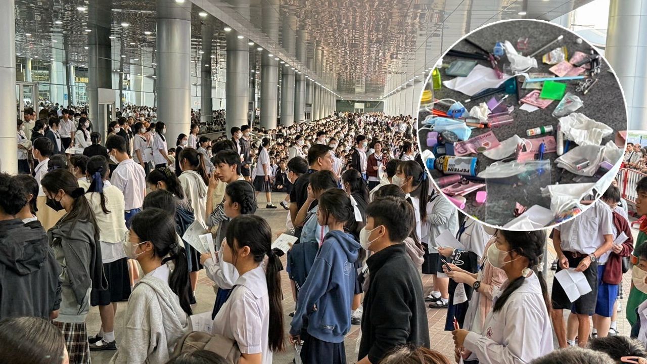 สอบเตรียมอุดม 13,895 คน ทำสถิติใหม่ 18 ปี นักเรียนทิ้งของมีค่าในสนามสอบ