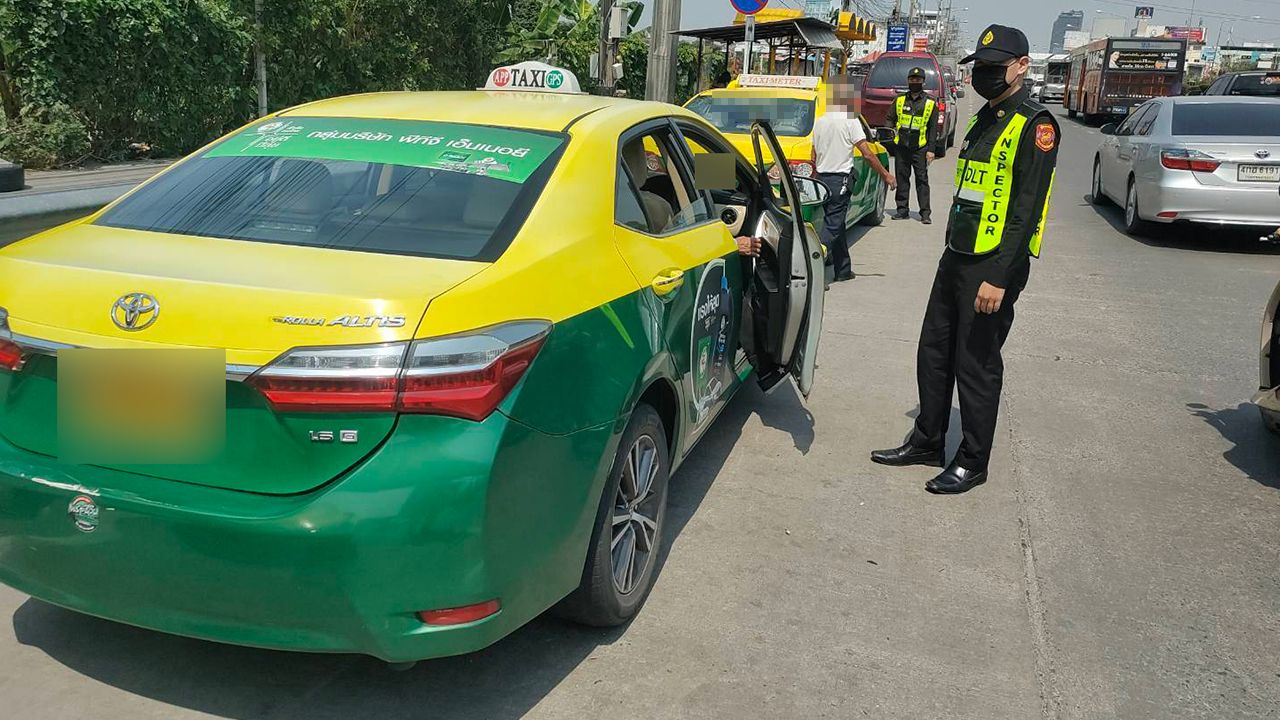 ตรวจเข้มรถแท็กซี่และรถเมล์หมดอายุ โทษหนักทั้งจำและปรับ