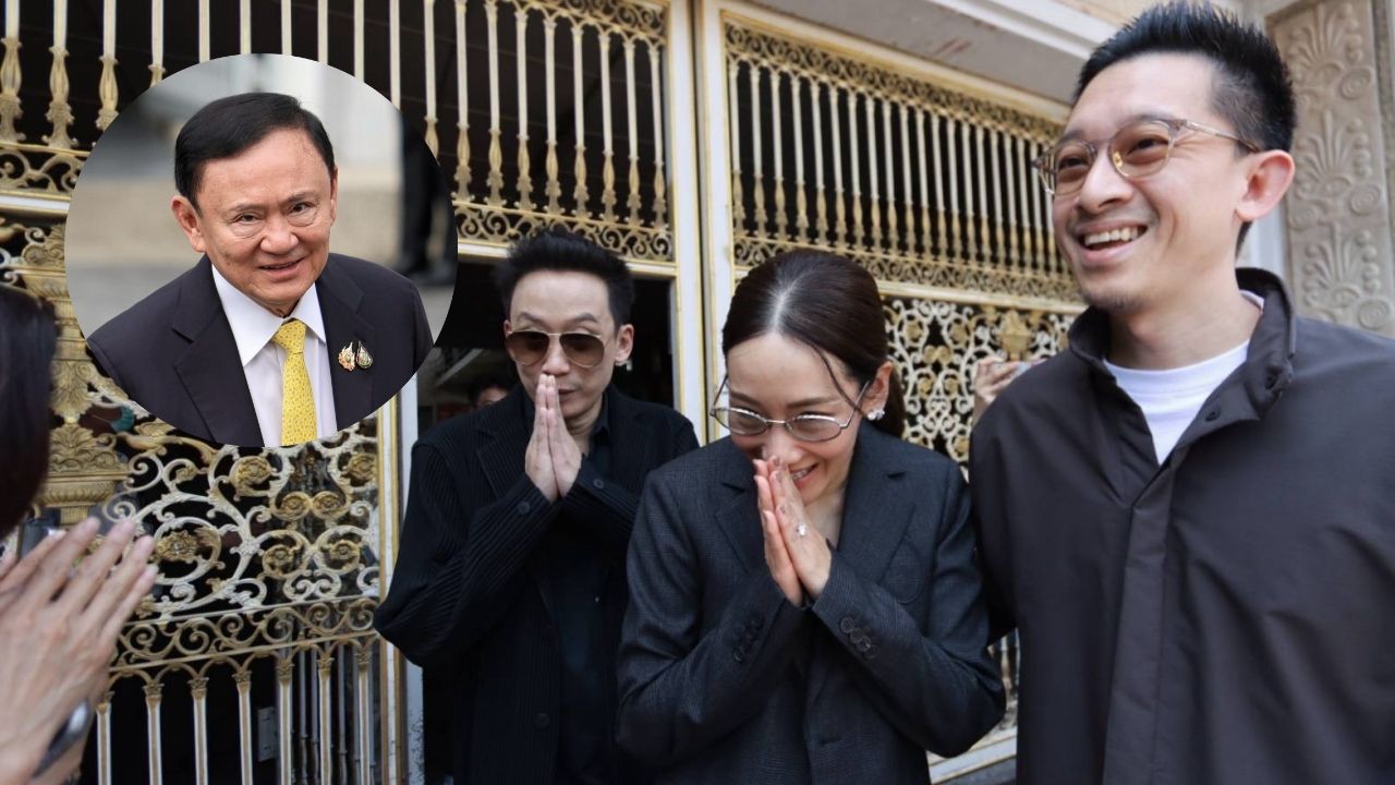 โอ๊ค-เอม เยี่ยมทักษิณ ครบ 6 เดือนในเรือนจำ เผยสุขภาพแข็งแรงแต่หลับไม่สนิท