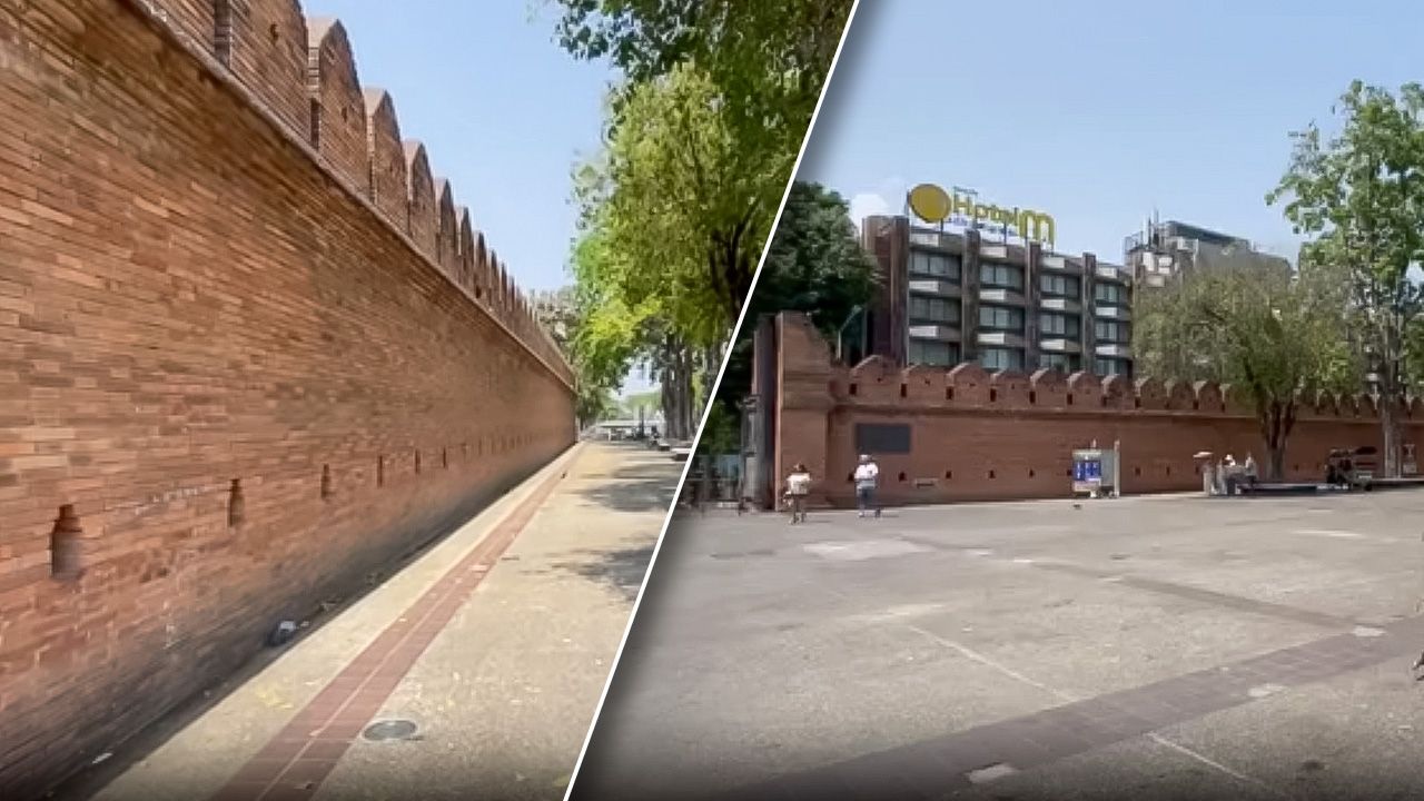 ลานท่าแพเชียงใหม่โล่ง นกพิราบหายไปเกือบหมด หลังเจ้าหน้าที่เข้มงวด