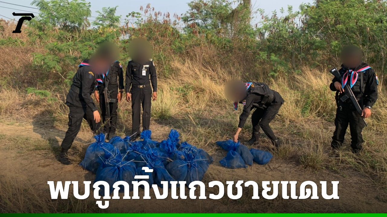 ทหารพรานช่วยลิงแสม 51 ตัว ถูกทิ้งในไร่อ้อยชายแดน