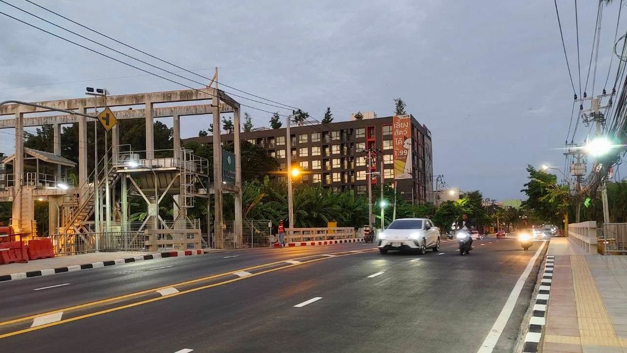 กทม. เปิดสะพานข้ามคลองเคล็ด 4 เลน แก้ไขปัญหารถติดย่านอุดมสุข