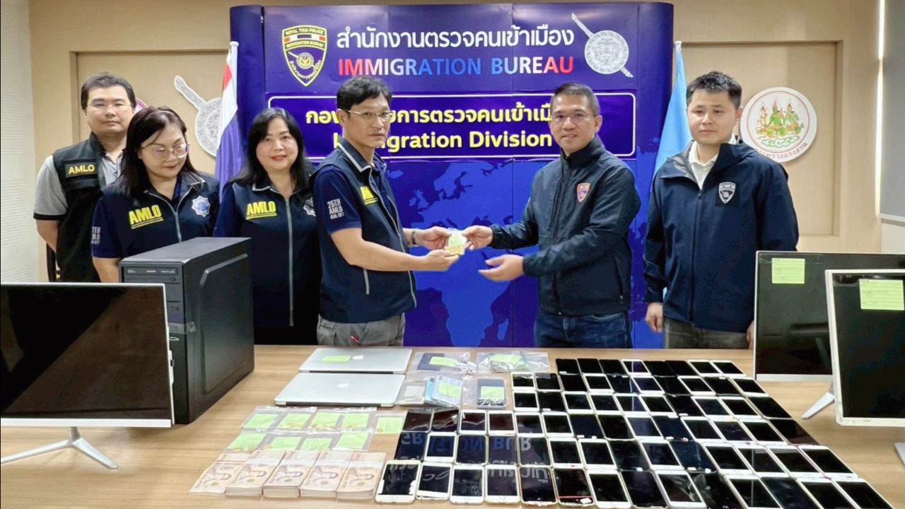 ยึดทรัพย์สินแก๊งชาวจีนแฮ็คบัตรเครดิต มูลค่ากว่า 10 ล้านบาท