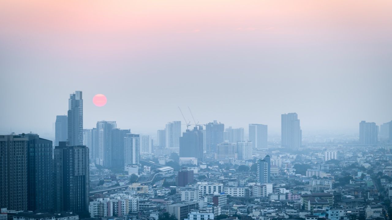 สถานการณ์ค่าฝุ่น 5 ก.พ. 2569 กรุงเทพฯ PM 2.5 เกินมาตรฐาน 20 จุด