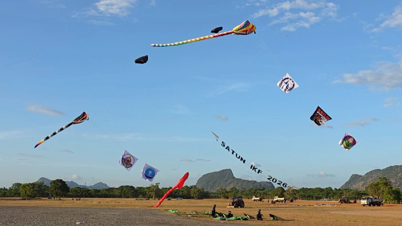 สตูลเตรียมจัดมหกรรมว่าวประเพณีและนานาชาติ ประจำปี 2569