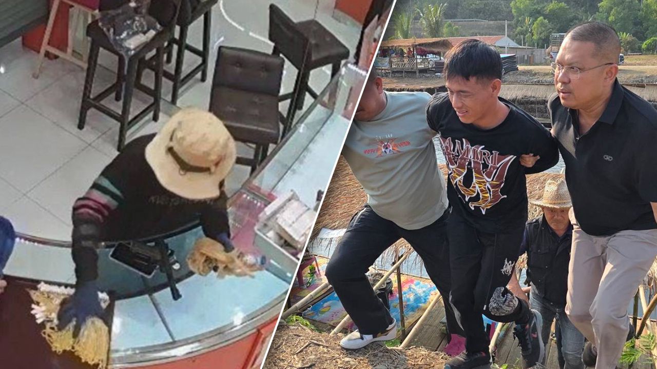 จับกุมโจรชิงทองห้างดัง สุขุมวิท 50 ได้ที่เชียงราย