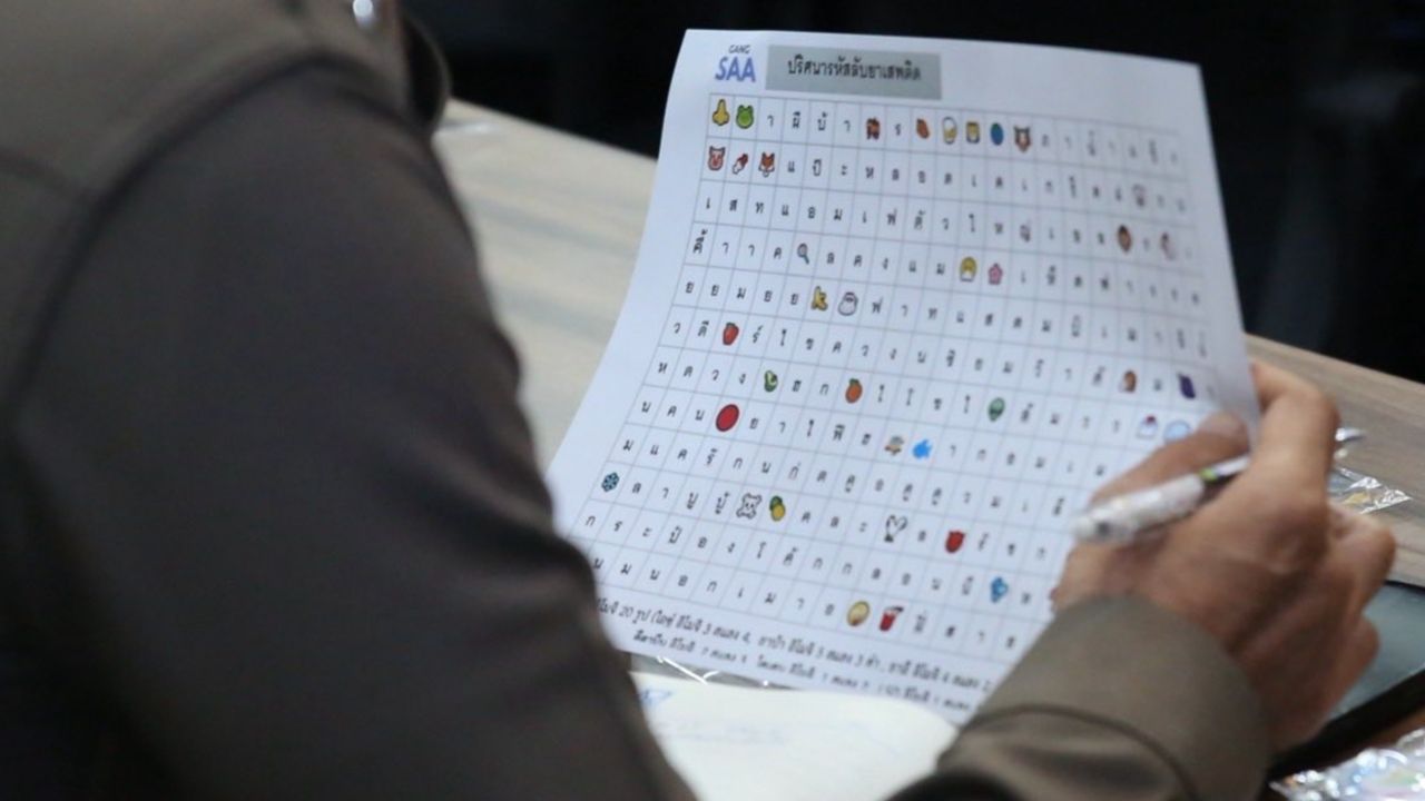 เปิดเผยรหัสลับการค้ายาเสพติดผ่านอิโมจิและคำแสลง