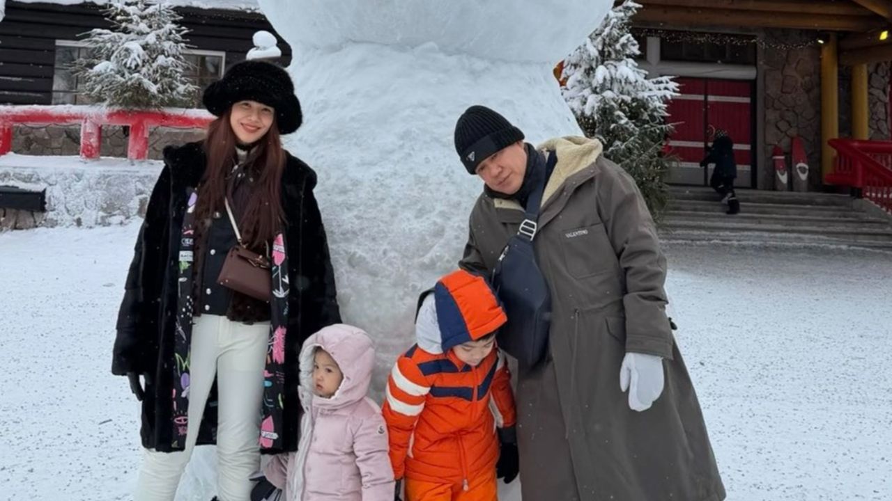 ธรรมนัสพาครอบครัวเที่ยวฟินแลนด์ ชิลล์กลางหิมะท่ามกลางข่าวจัดตั้งรัฐบาล