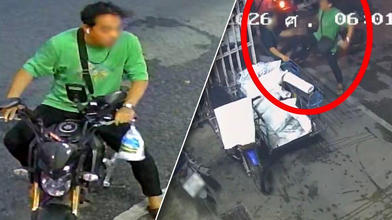 ชายกร่างขู่ปืนตบหน้าเจ้าของร้านน้ำแข็งในเมืองนนท์