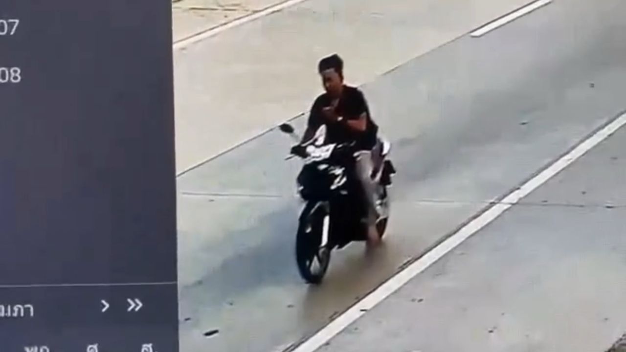 คนร้ายใช้มีดปาดคอนักศึกษา ชิงรถจักรยานยนต์หนีที่ชลบุรี