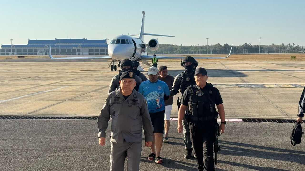 ควบคุมตัวมือปืนและคนขับรถคดีสังหารกำนันยอมส่งตำรวจภาค 9