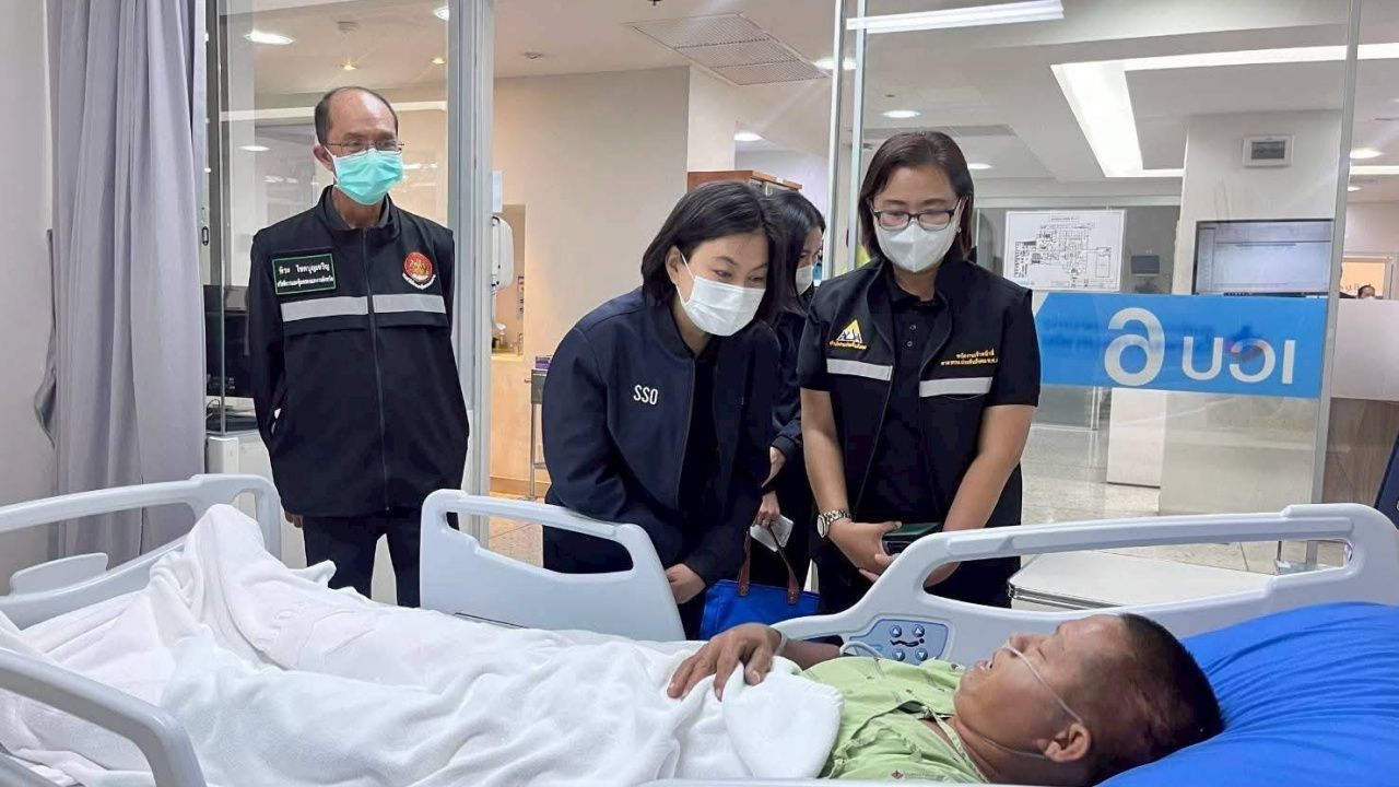 ประกันสังคมเร่งช่วยเหลือผู้ประกันตนจากเหตุเครนถล่มสีคิ้ว