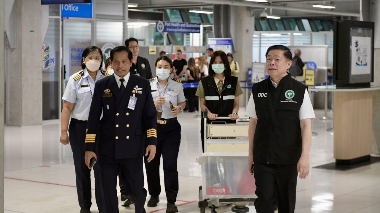 กรมควบคุมโรคตรวจความพร้อมสนามบินรับมือไวรัสนิปาห์