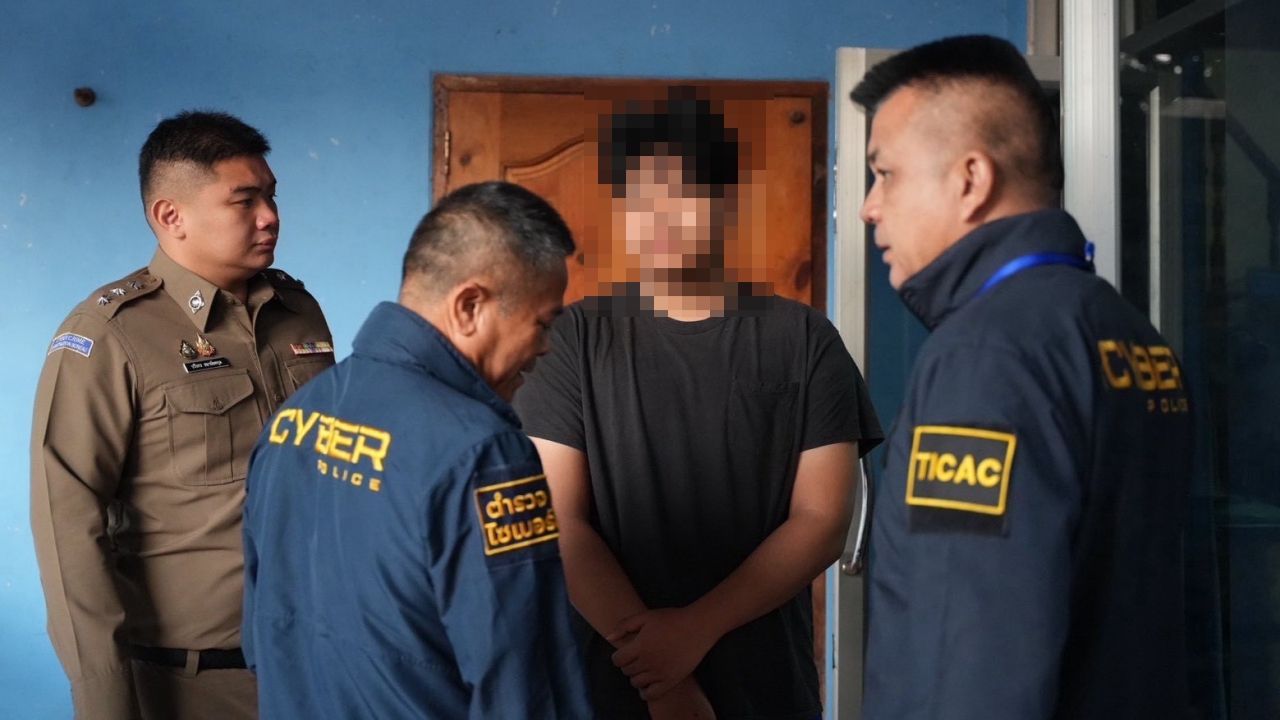 ตำรวจไซเบอร์จับกุมวัยรุ่นล่วงละเมิดเด็กหญิงวัย 6 ขวบ