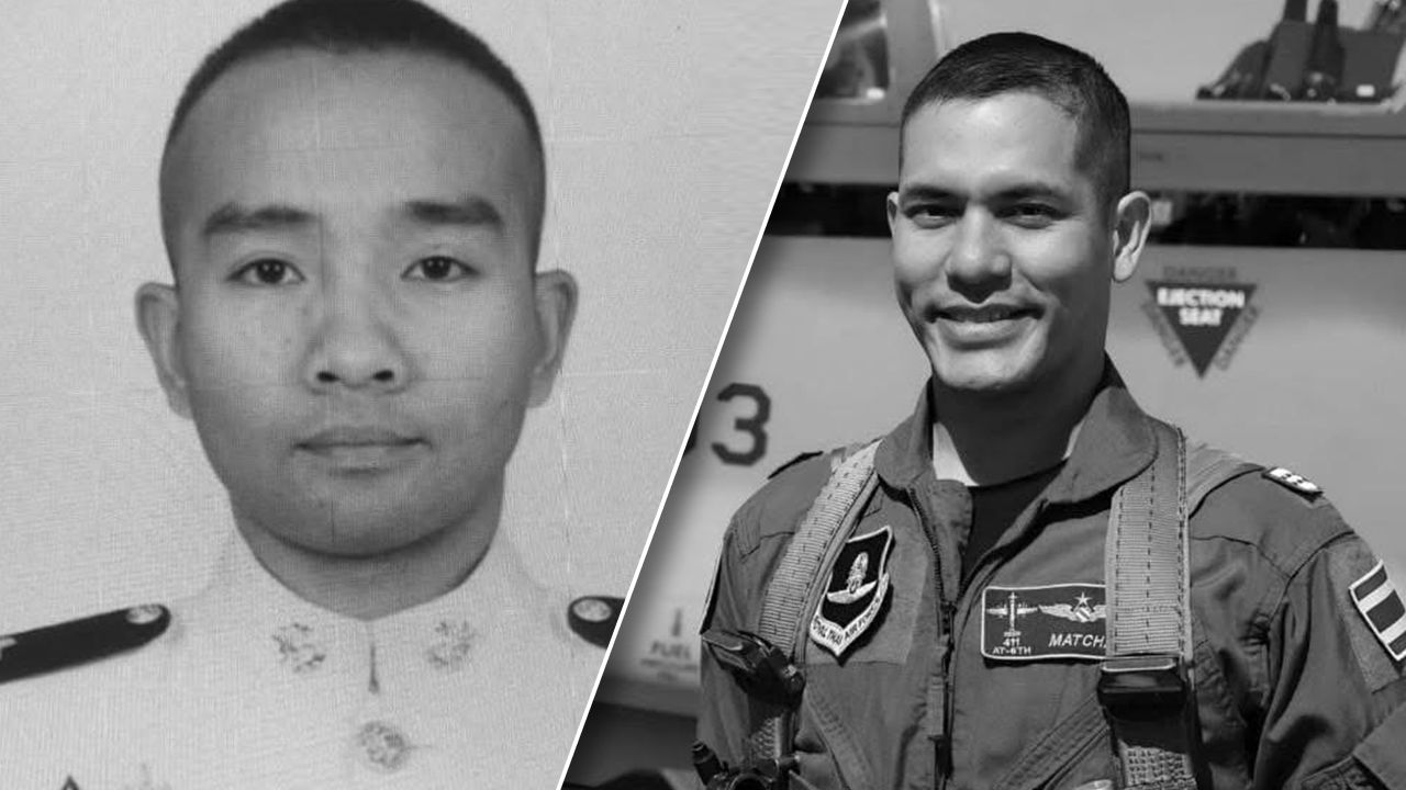 เพื่อนร่วมอาชีพร่วมไว้อาลัยนักบิน 2 ราย เสียชีวิตจากอุบัติเหตุเครื่องบิน AT-6TH