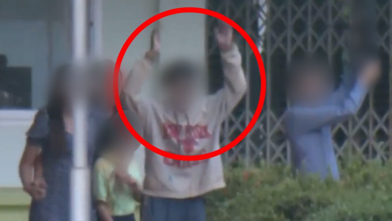 เปิดนาที คนร้ายบุกโรงเรียนยิง "ผอ.-นักเรียน" บาดเจ็บ ก่อนตัดสินใจทิ้งปืนมอบตัว