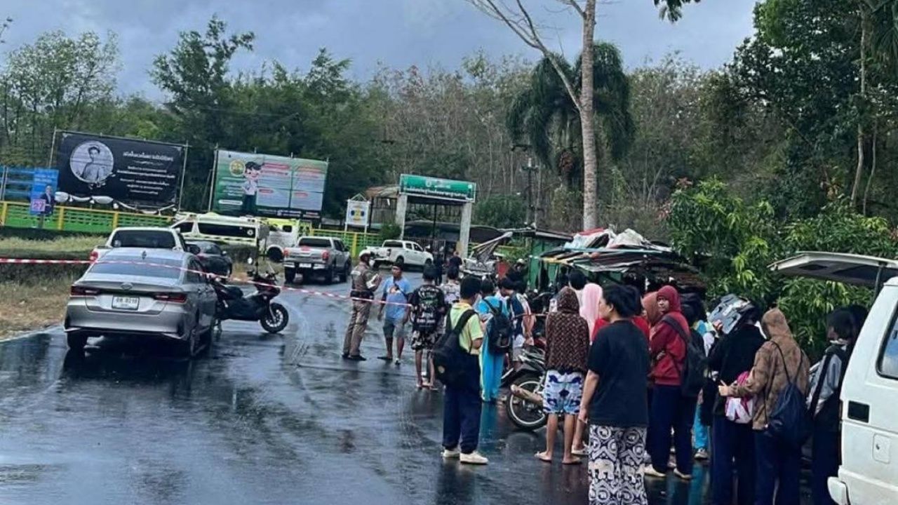 เหตุด่วน คนร้ายบุก รร.พะตงประธานคีรีวัฒน์ หาดใหญ่ ยิงครู-นักเรียน จับเด็กเป็นตัวประกัน