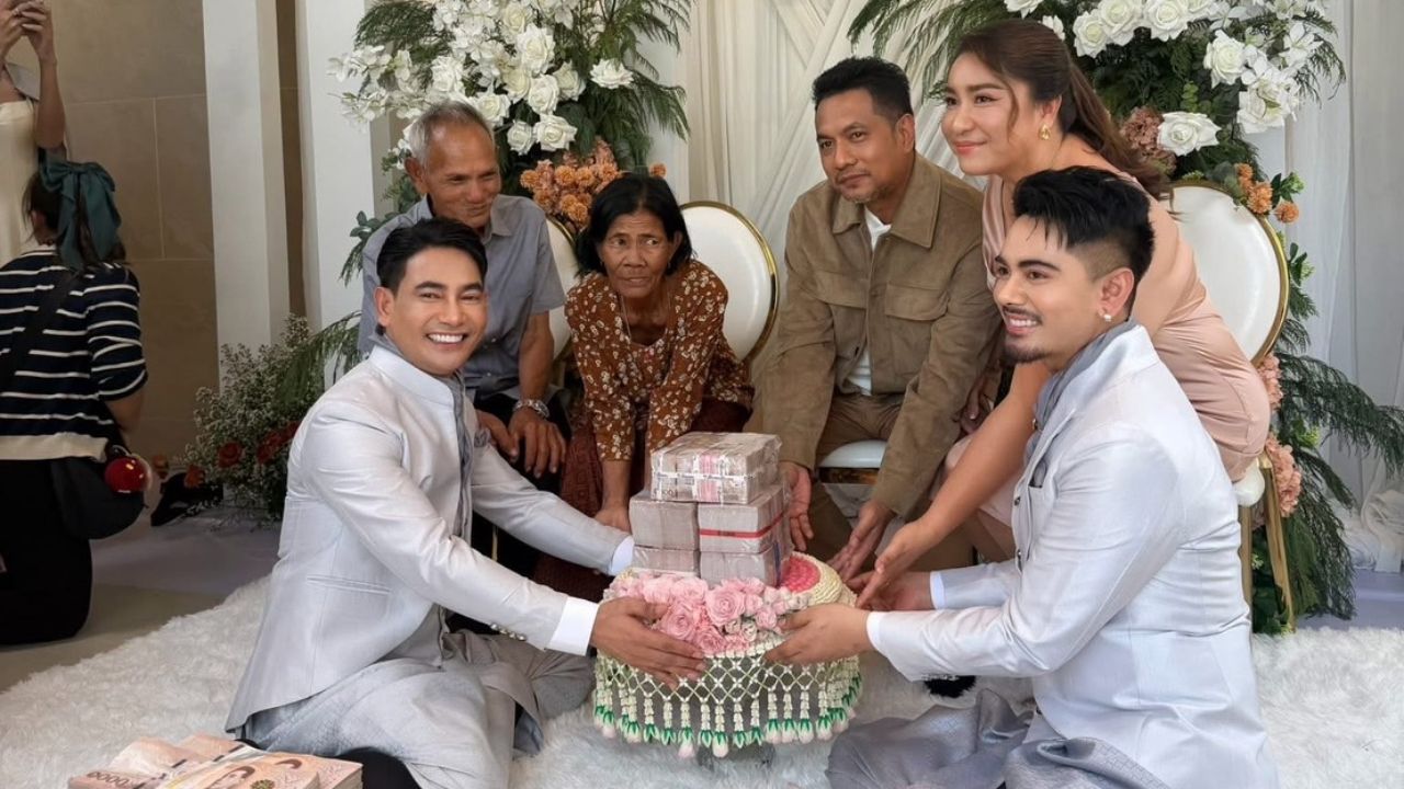 แต่งงานสุดอลังการ คู่รัก LGBTQ สินสอด 28.9 ล้าน ทองคำ 100 บาท