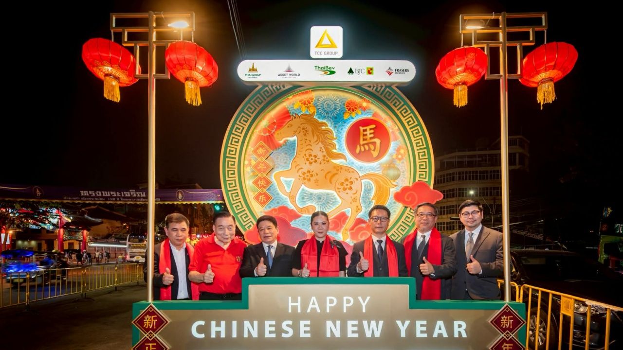 เชิญชมการประดับโคมไฟเทศกาลตรุษจีน 2569 ที่เยาวราช