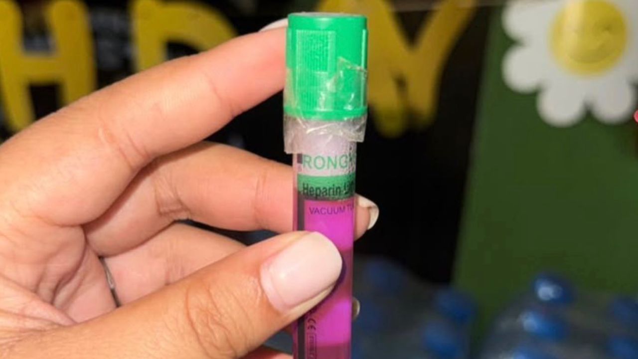 เตือนภัย! หลอดเก็บเลือดกลายเป็นของเล่นเด็ก เสี่ยงต่ออันตราย
