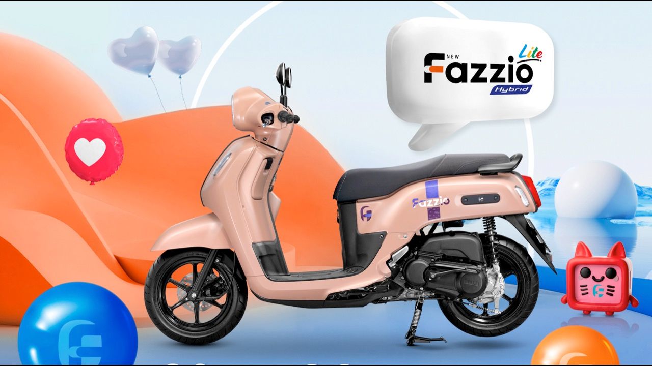 เปิดตัว NEW YAMAHA FAZZIO HYBRID LITE สกู๊ตเตอร์แฟชั่นราคาพิเศษ