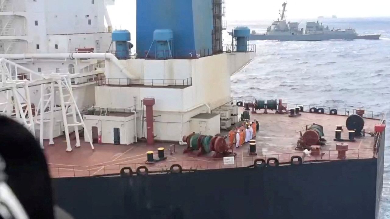 กองทัพสหรัฐฯ เข้าตรวจค้นเรือบรรทุกน้ำมันลำที่ 2 ในมหาสมุทรอินเดีย