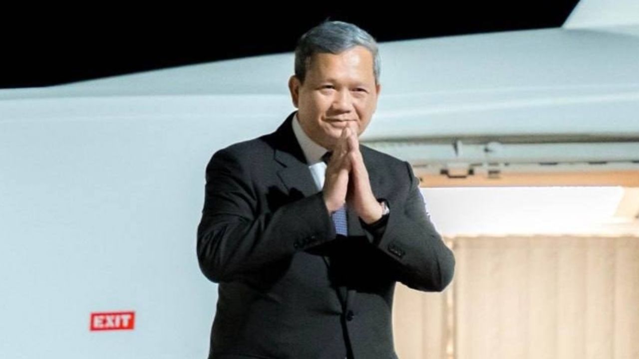 ฮุน มาเนต เดินทางถึงสหรัฐฯ ร่วมประชุม Board of Peace นัดแรก