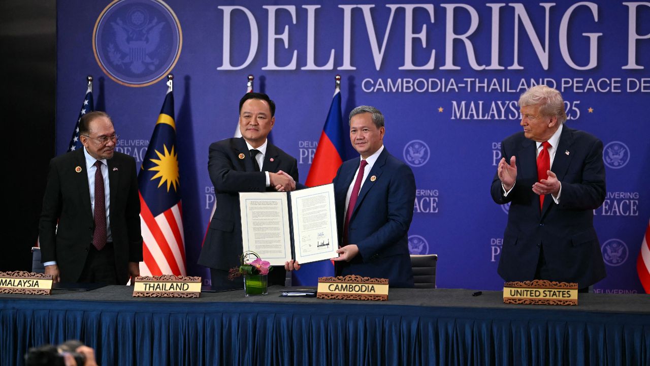 นายกฯ กัมพูชา ระบุชายแดนไทย-กัมพูชายังไม่สงบ แม้มีการเจรจาจากทรัมป์