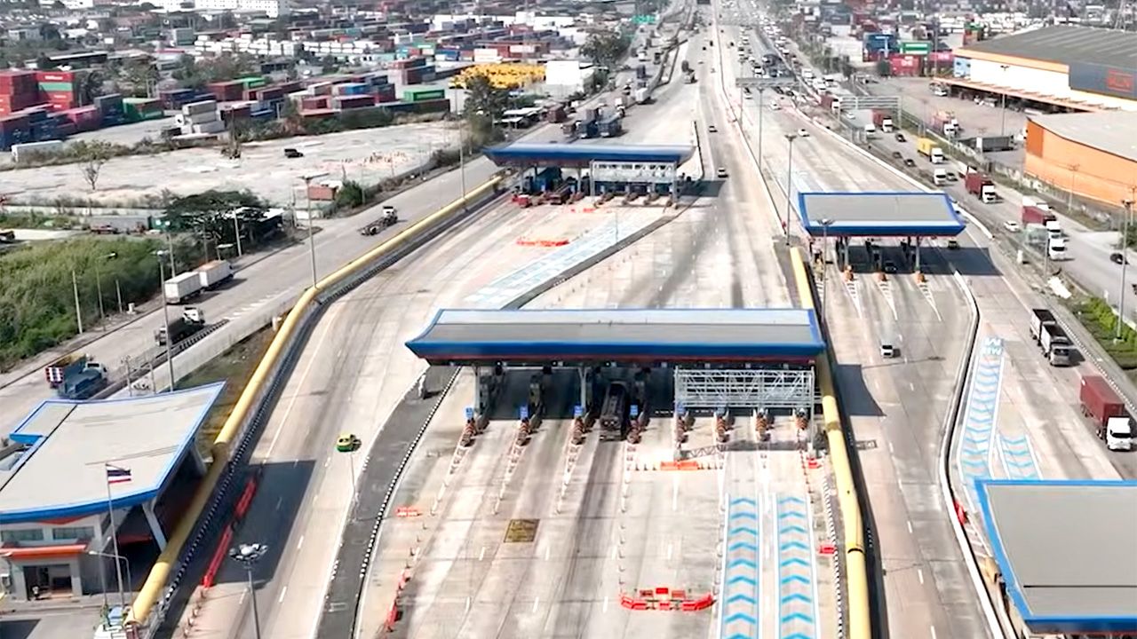 ขับผ่านฉลุย มอเตอร์เวย์ M7 นำร่องระบบ ALPR ช่องเงินสด ไม่ต้องหยุดรับบัตร