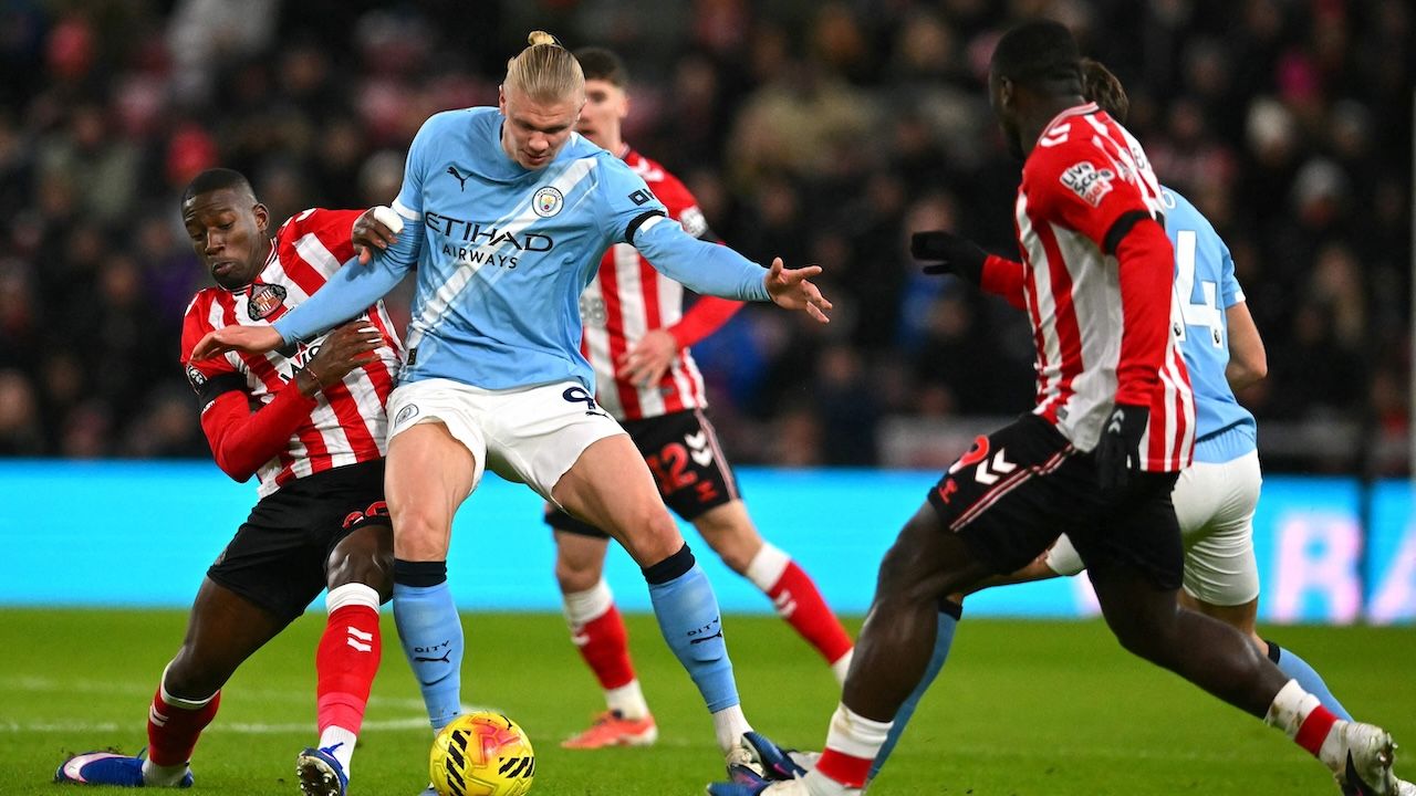 ผลบอลเมื่อคืน แมนซิตี้ สะดุด บุกเจ๊า ซันเดอร์แลนด์ ชวดจี้จ่าฝูงพรีเมียร์ลีก