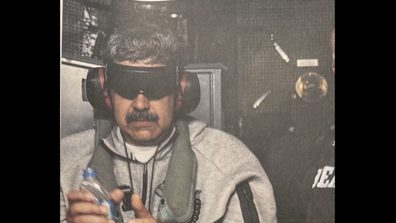 ทรัมป์เผยภาพมาดูโรถูกควบคุมตัวในเรือรบ