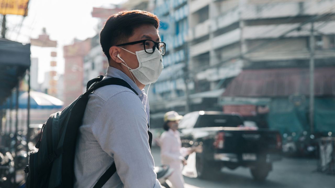 ค่าฝุ่น PM 2.5 ในกรุงเทพฯ วันที่ 23 มกราคม 2569 อยู่ในระดับสีส้ม