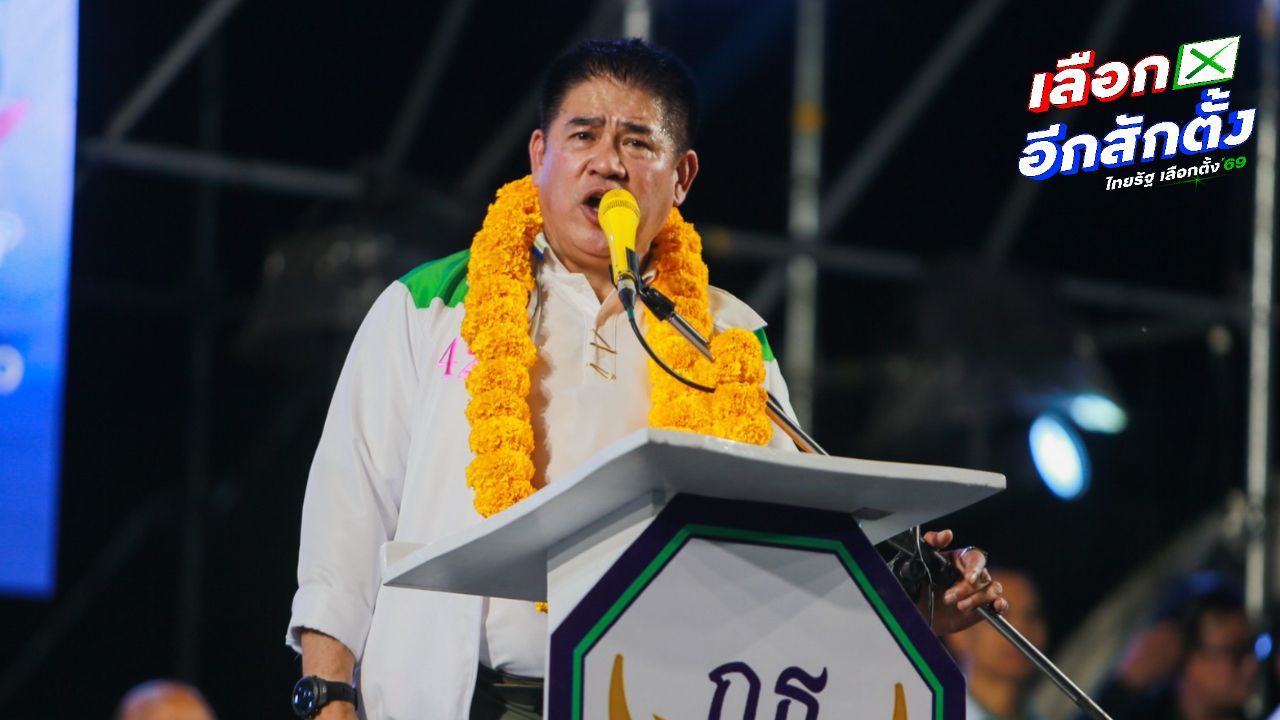 “ธรรมนัส” อ้อนคนใต้ ประกาศสงครามกลุ่มทุน ยันลงพื้นที่ช่วยน้ําท่วมทําจริง