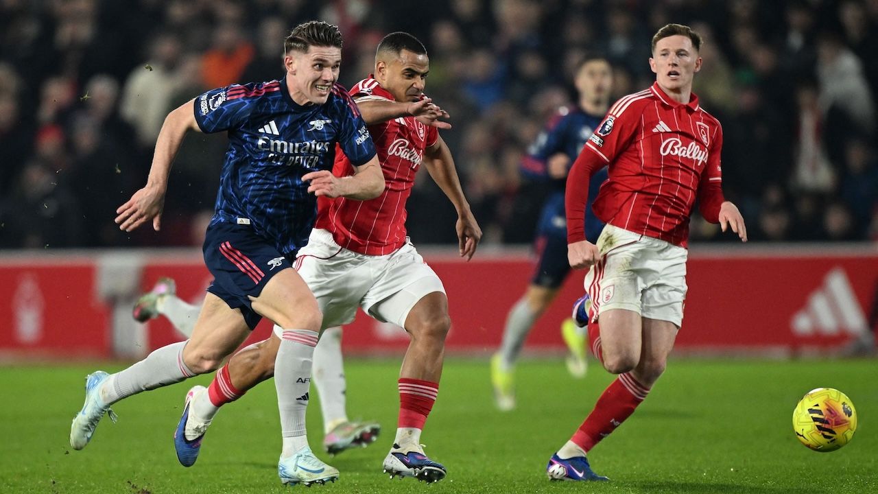 ผลบอลเมื่อคืน อาร์เซน่อล สะดุด ได้แค่บุกเจ๊า ฟอเรสต์ ศึกพรีเมียร์ลีก