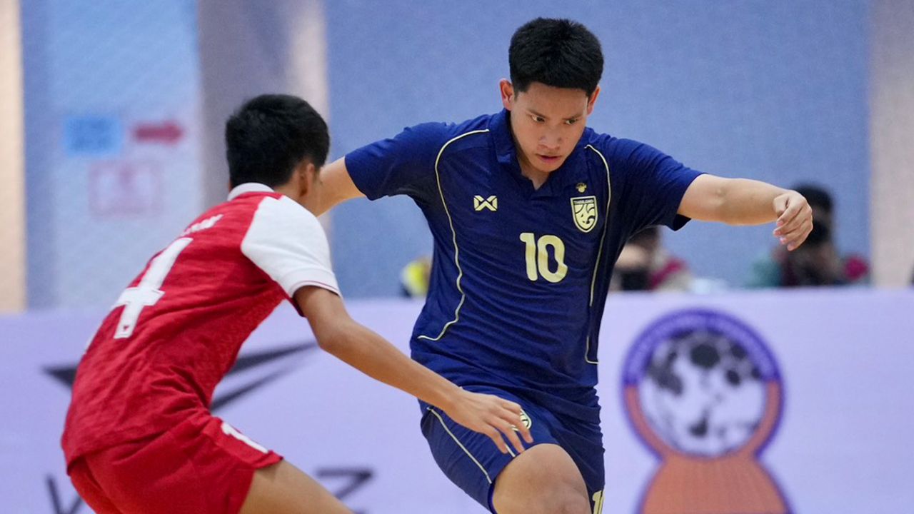 ผลฟุตซอลชิงแชมป์อาเซียน ฟุตซอลไทย U16 แพ้ อินโดฯ ซ้ํารอยชุดใหญ่รองแชมป์ซีเกมส์