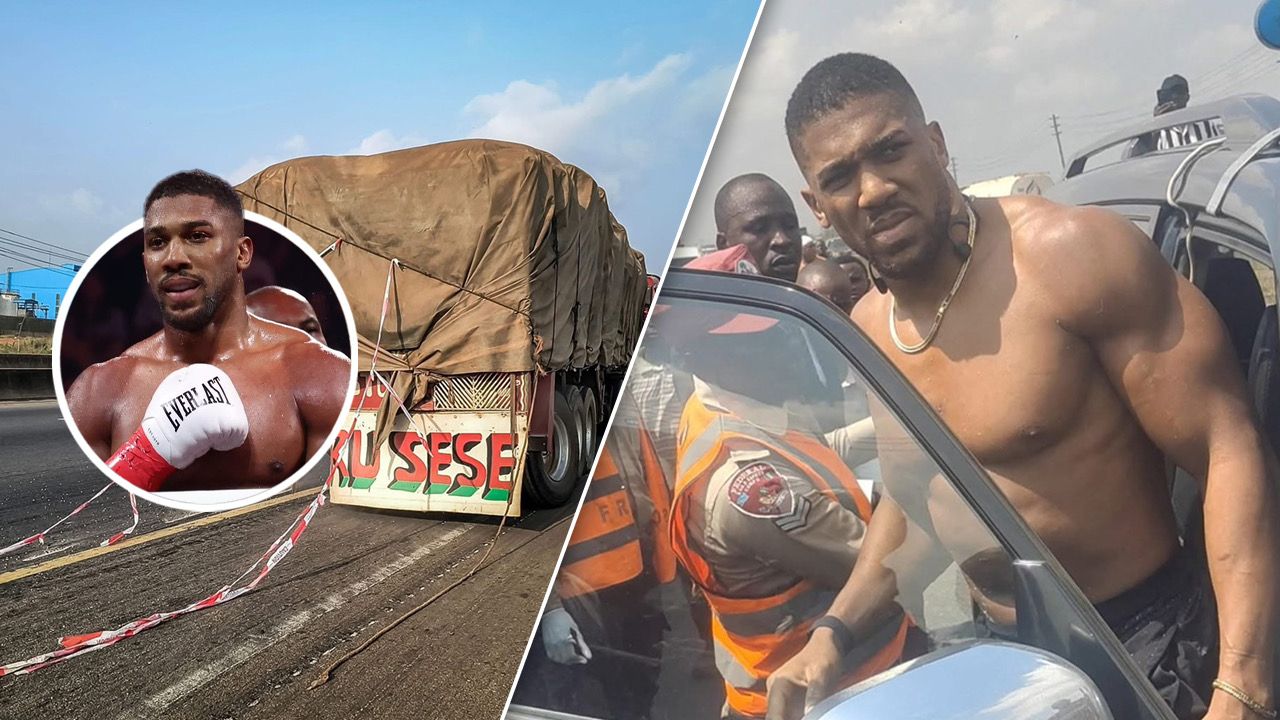 "แอนโทนี โจชัว" กําปั้นคนดัง ประสบอุบัติเหตุรถชนที่ไนจีเรีย มีผู้เสียชีวิต 2 ศพ เจ้าตัวปลอดภัย