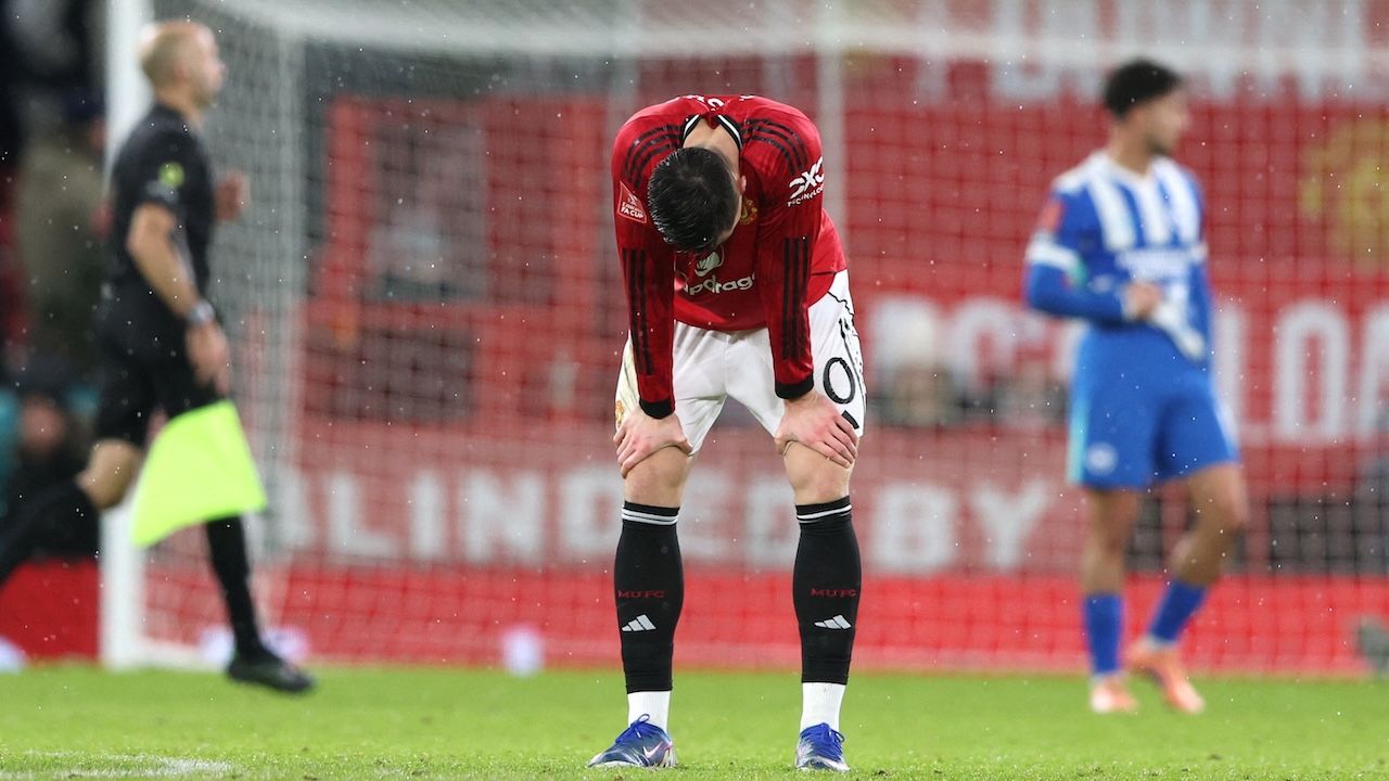 ผลบอลวันนี้ แมนยู แพ้ ไบรท์ตัน คาบ้าน ตกรอบ 3 เอฟเอคัพ