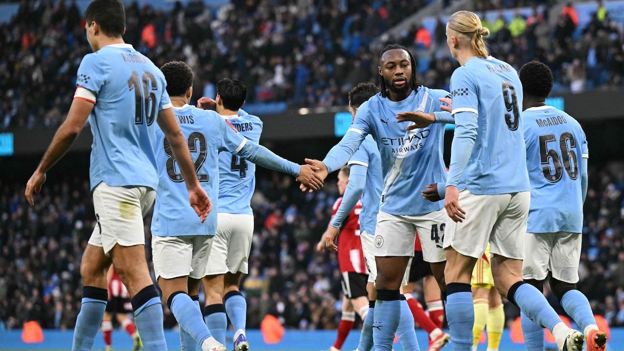 ผลบอลวันนี้ แมนซิตี้ ไล่ขยี้ เอ็กเซเตอร์ ลิ่วรอบ 4 เอฟเอคัพ อังกฤษ