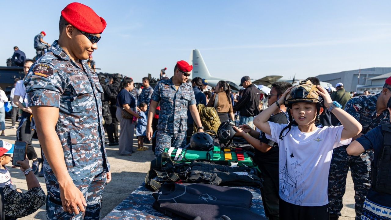 งานวันเด็กกองทัพอากาศ 2569 ยอดลงทะเบียนชมการแสดงการบินเกิน 1 แสนคน