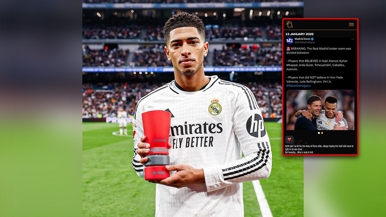 "เบลลิงแฮม" ตบะแตก! จวกยับสื่อดังปมกุข่าวต่อต้าน "ชาบี อลอนโซ่"