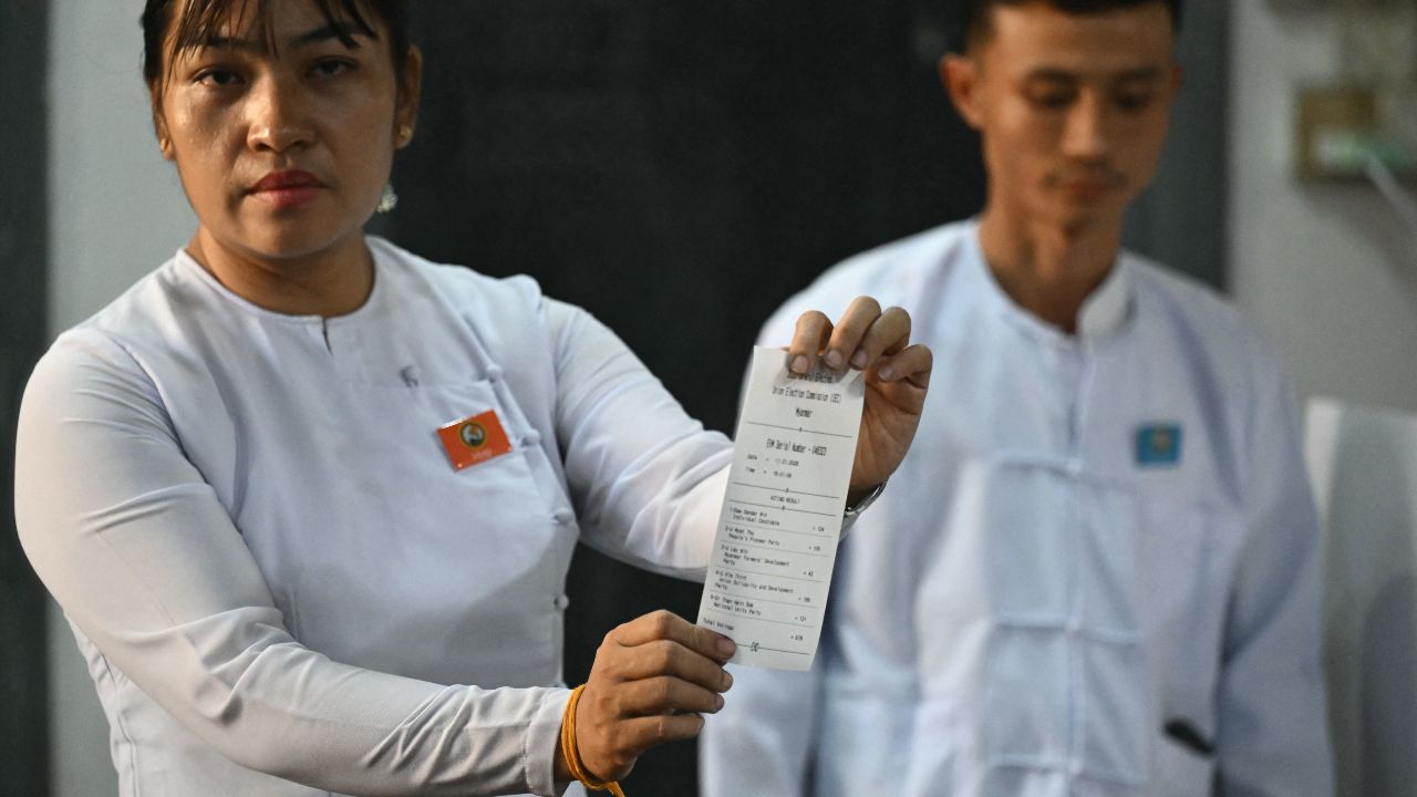 พรรค USDP ประกาศชัยชนะ กวาดเก้าอี้เกินครึ่งสภาหลังเลือกตั้งเฟสสองในเมียนมา