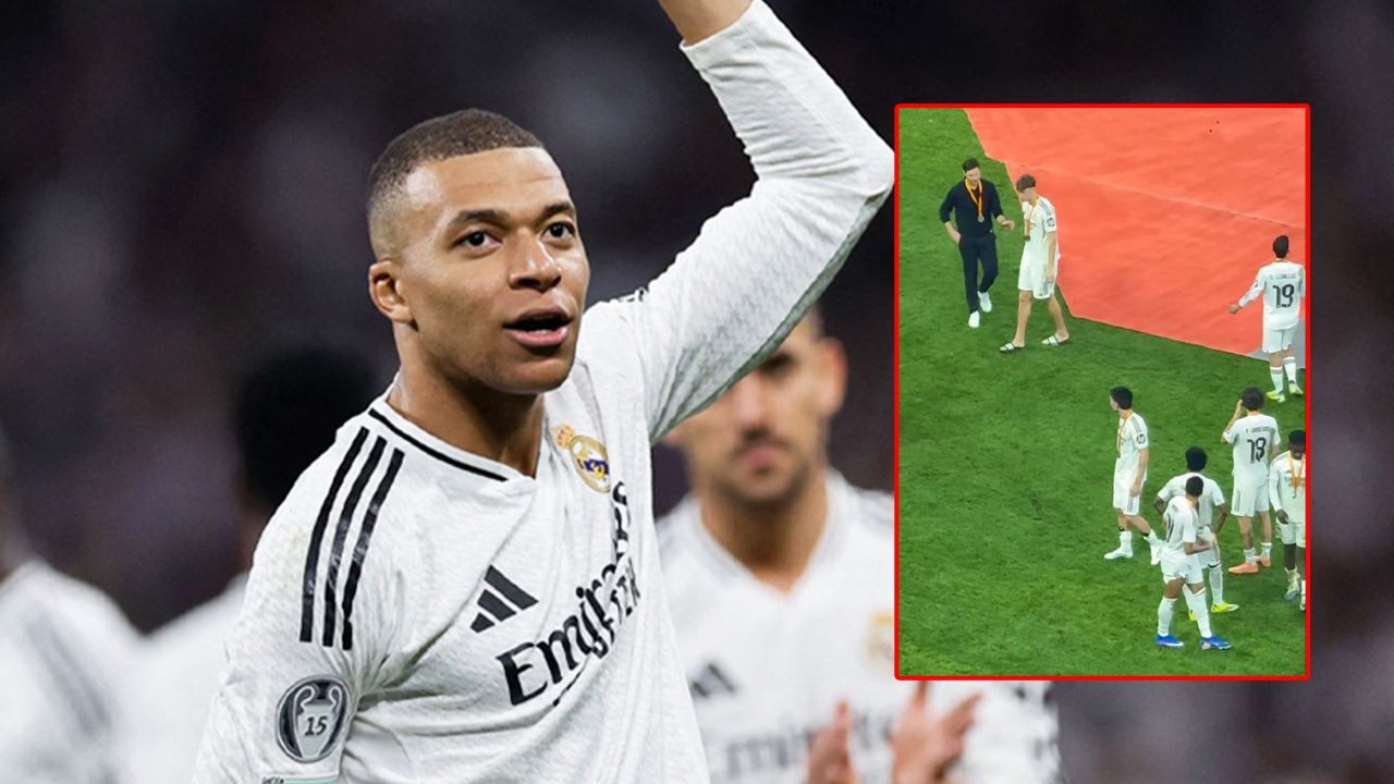 เอ็มบัปเป้ โพสต์ถึง อลอนโซ่ หลังคลิปไวรัลหูบ้วนคําสั่งห้ามแข้งมาดริดตั้งแถวปรบมือให้บาร์ซ่า (คลิป)