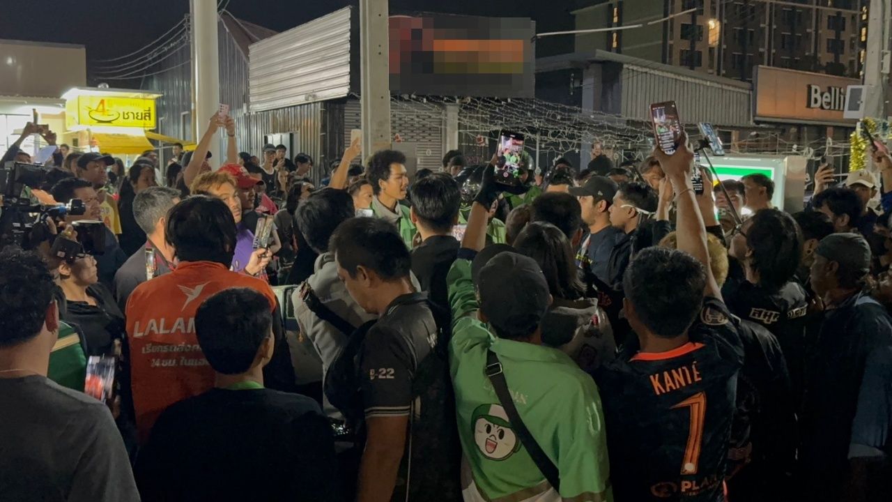 เต้ อาชีวะ นำทีมไรเดอร์ล่าตัวแรงงานเมียนมาทำร้ายคนไทย