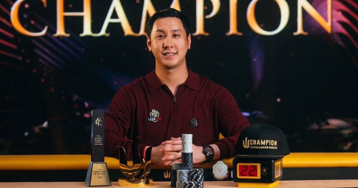 สร้างประวัติศาสตร์! “โปรปุณณัตถ์” ไทยคนแรกผงาดเบอร์ 1 โป๊กเกอร์โลก